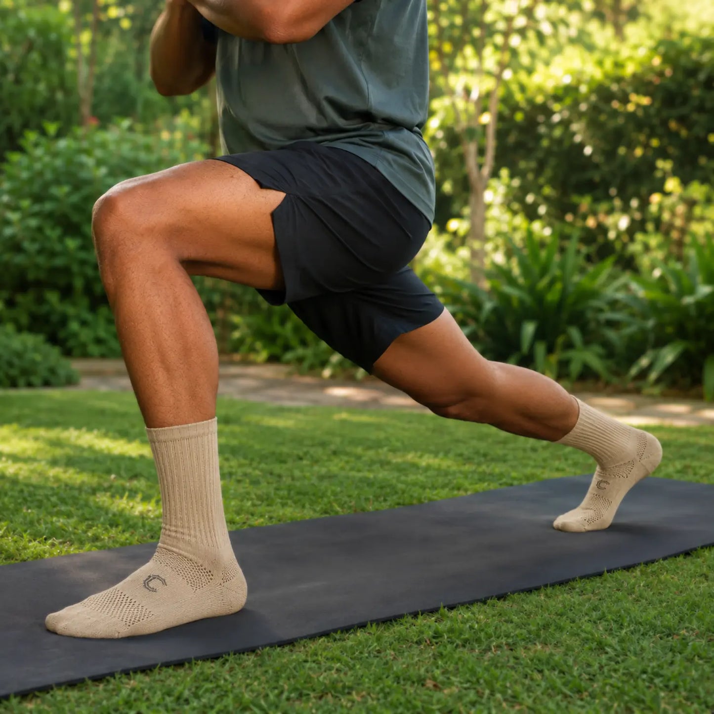 Bamboo Sports Socks - Crew (Pack of 1)