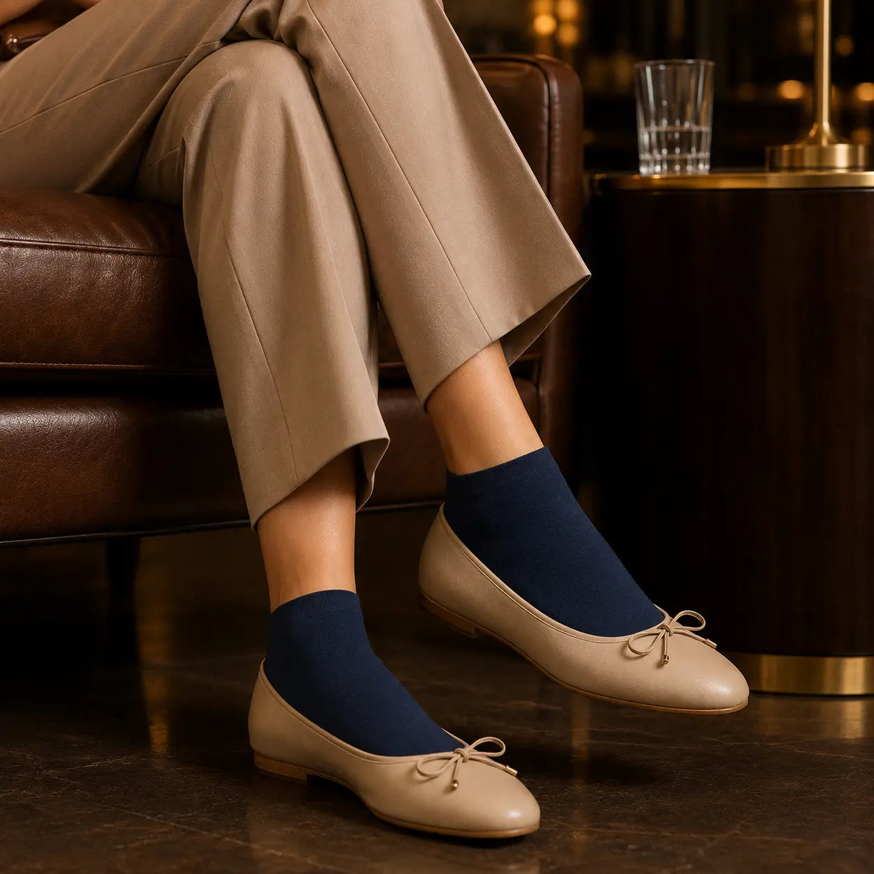 Women Formal Socks-Cotton