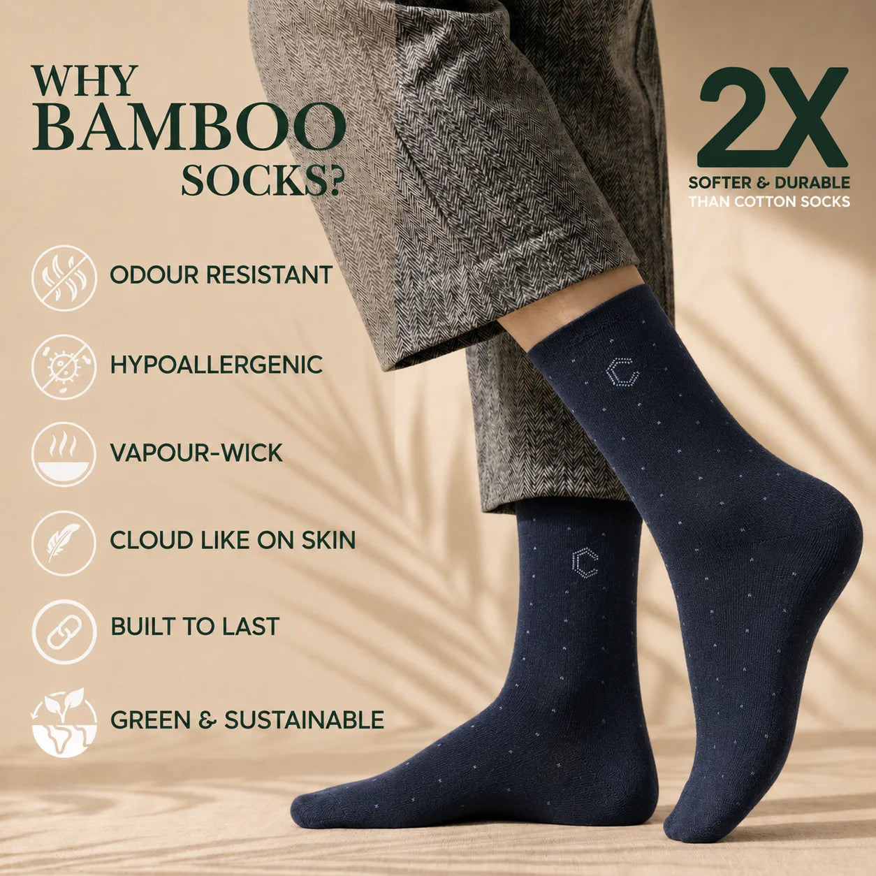 Men Bamboo Professional Set