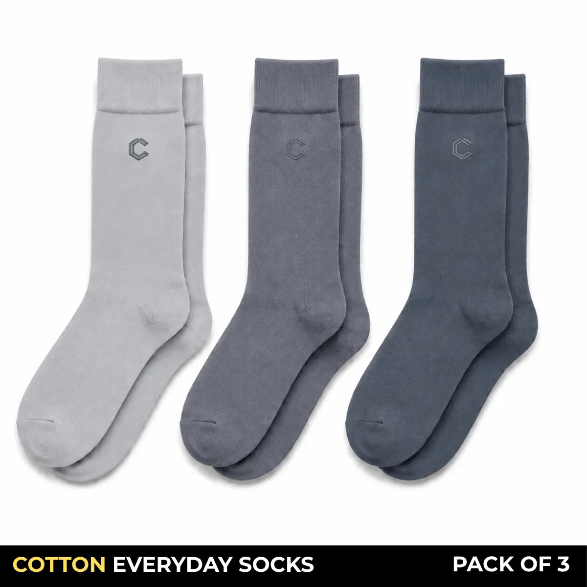 Men Cotton Modern Monochrome Set